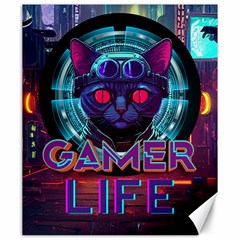 Gamer Life Canvas 20  X 24  by minxprints