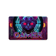 Gamer Life Magnet (name Card) by minxprints