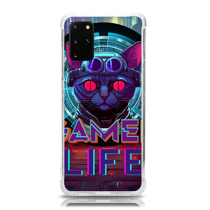 Gamer Life Samsung Galaxy S20Plus 6.7 Inch TPU UV Case