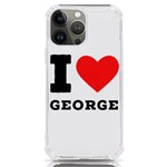 I love george iPhone 13 Pro Max TPU UV Print Case Front