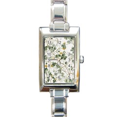 Leaves-142 Rectangle Italian Charm Watch by nateshop