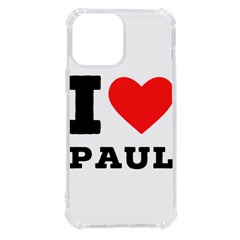 I Love Paul Iphone 13 Pro Max Tpu Uv Print Case by ilovewhateva