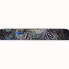 Peacock Feathers Peacock Bird Feathers Small Bar Mat by Jancukart