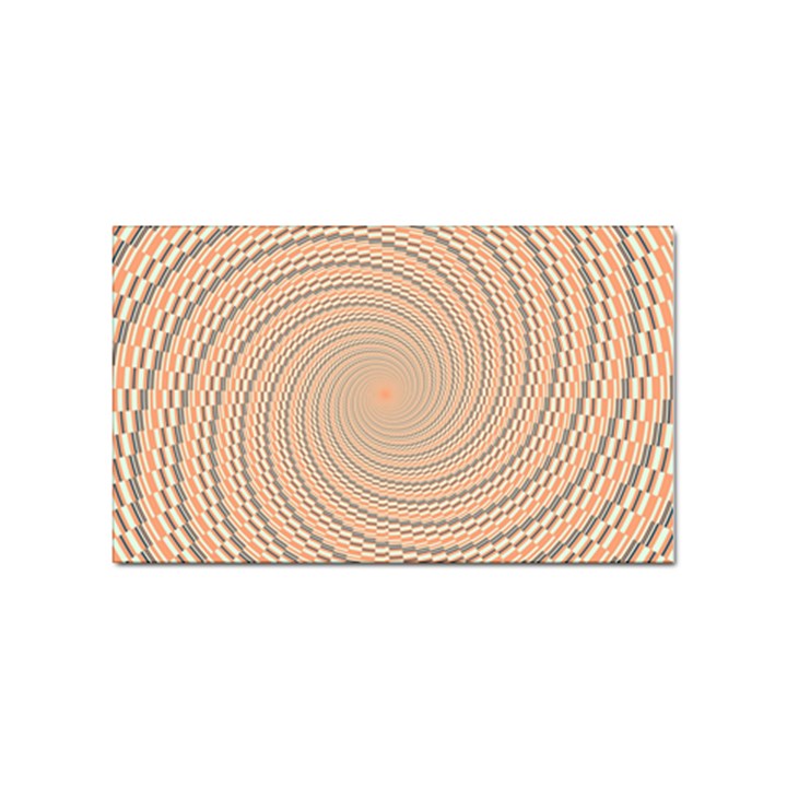 Background Spiral Abstract Template Swirl Whirl Sticker Rectangular (100 pack)