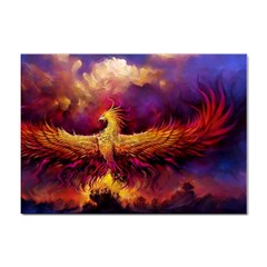 Phoenix Bird Sticker A4 (10 Pack) by Semog4