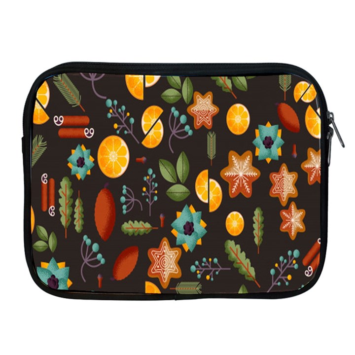 Christmas Seamless Pattern Apple iPad 2/3/4 Zipper Cases