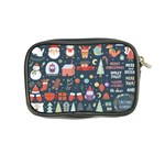 Vector Set Cute Christmas Elements santa-penguin Deer Bear Fox Owl Trees Snowman Bird Angel More Coin Purse Back