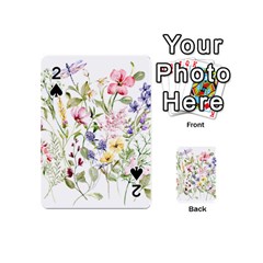 Bunch Of Flowers Playing Cards 54 Designs (mini) by zappwaits