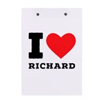 I love richard A5 Acrylic Clipboard Back