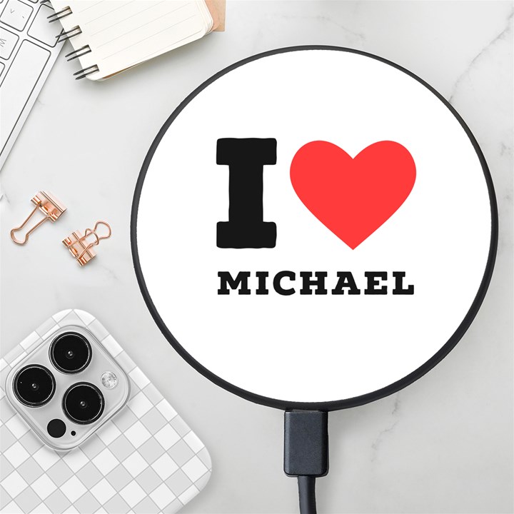 I love michael Wireless Fast Charger(Black)