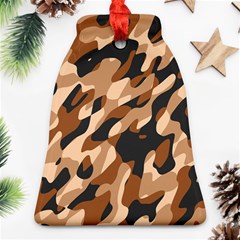 Abstract Camouflage Pattern Bell Ornament (two Sides) by Jack14