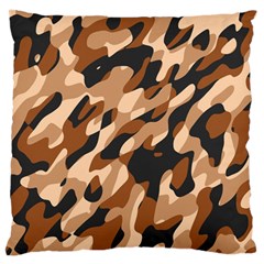 Abstract Camouflage Pattern Standard Premium Plush Fleece Cushion Case (one Side) by Jack14