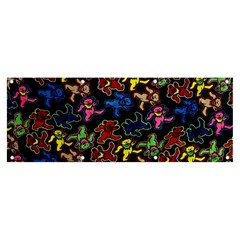 Grateful Dead Pattern Banner And Sign 8  X 3  by Semog4