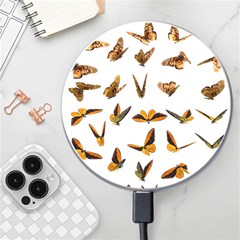 Butterfly Butterflies Insect Swarm Wireless Fast Charger(white) by Salman4z