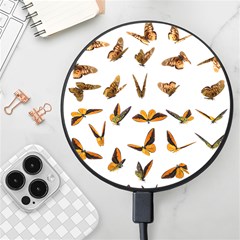 Butterfly Butterflies Insect Swarm Wireless Fast Charger(black) by Salman4z