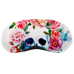 Day Of The Dead Skull Art Sleeping Mask by Salman4z