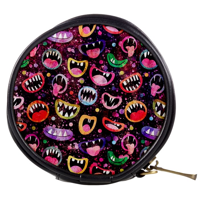 Funny Monster Mouths Mini Makeup Bag