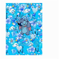 Blue Stitch Aesthetic Large Garden Flag (two Sides) by Salman4z