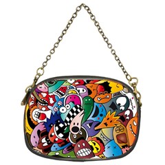 Cartoon Explosion Cartoon Characters Funny Chain Purse (two Sides) by Salman4z