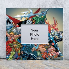 80 s Cartoons Cartoon Masters Of The Universe White Wall Photo Frame 5  X 7  by Salman4z