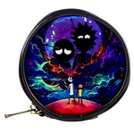 Rick And Morty In Outer Space Mini Makeup Bag Back