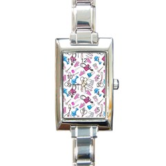 Medicine Rectangle Italian Charm Watch by SychEva