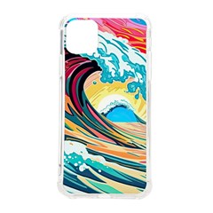 Waves Ocean Sea Tsunami Nautical 8 Iphone 11 Pro Max 6 5 Inch Tpu Uv Print Case by Jancukart