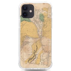 Vintage World Map Physical Geography Iphone 12/12 Pro Tpu Uv Print Case by Sudheng