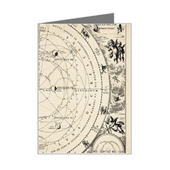 Astronomy Vintage Mini Greeting Card by ConteMonfrey