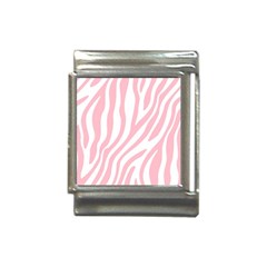 Pink Zebra Vibes Animal Print  Italian Charm (13mm) by ConteMonfrey