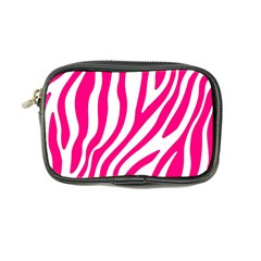 Pink Fucsia Zebra Vibes Animal Print Coin Purse by ConteMonfrey