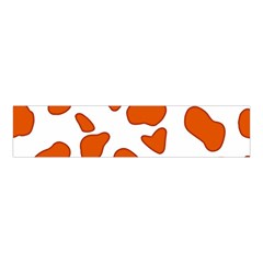 Orange Cow Dots Velvet Scrunchie by ConteMonfrey