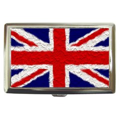 Union Jack Flag National Country Cigarette Money Case by Celenk