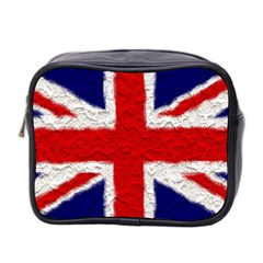 Union Jack Flag National Country Mini Toiletries Bag (two Sides) by Celenk