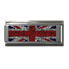 Union Jack Flag Uk Patriotic Superlink Italian Charm (9mm) by Celenk