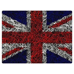 Union Jack Flag Uk Patriotic Premium Plush Fleece Blanket (extra Small) by Celenk