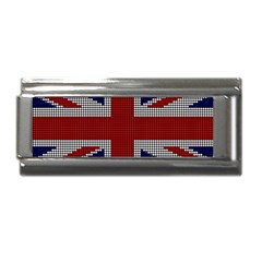 Union Jack Flag British Flag Superlink Italian Charm (9mm) by Celenk