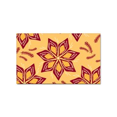 Flower Mandala Template Sketch Drawing Art Sticker Rectangular (100 Pack) by Uceng