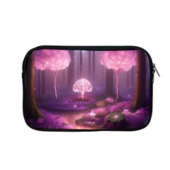 Trees Forest Landscape Nature Neon Apple Macbook Pro 13  Zipper Case by Uceng