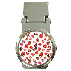 Strawberries Money Clip Watches by SychEva