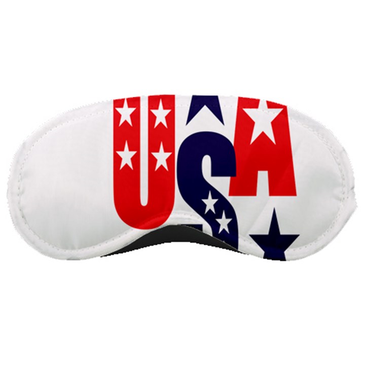 Usa Stars Fourth Of July Symbol America Usa Stars Sleeping Mask