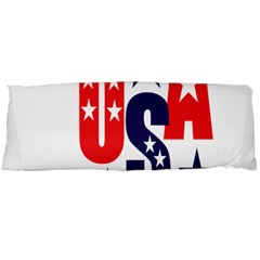 Usa Stars Fourth Of July Symbol America Usa Stars Body Pillow Case (dakimakura) by Wegoenart