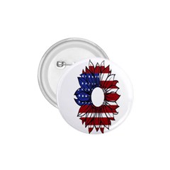 Us Flag Flower Sunshine Flag America Usa 1 75  Buttons by Wegoenart