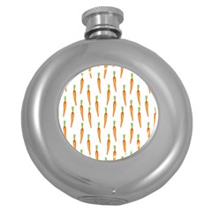 Carrot Round Hip Flask (5 Oz) by SychEva