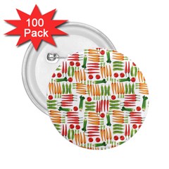 Vegetables 2 25  Buttons (100 Pack)  by SychEva