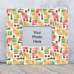 Vegetables White Wall Photo Frame 5  X 7  by SychEva