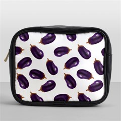 Eggplant Mini Toiletries Bag (one Side) by SychEva