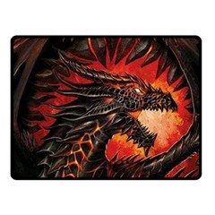 Dragon Fleece Blanket (small) by Salman4z