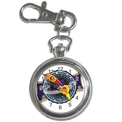 Rocket Space Clipart Illustrator Key Chain Watches by Salman4z