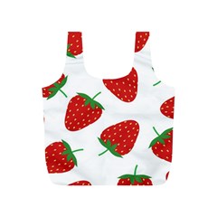 Seamless Pattern Fresh Strawberry Full Print Recycle Bag (s) by Salman4z